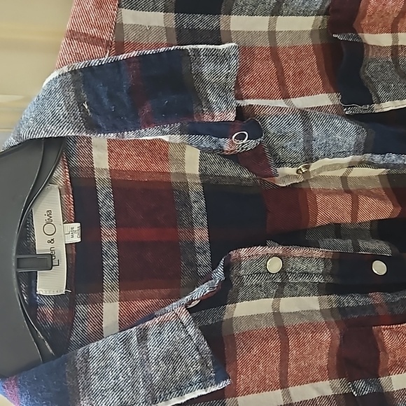 Eden & Olivia Tops - Womens flannel shirt